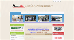 Desktop Screenshot of liceumdrzewica.com.pl